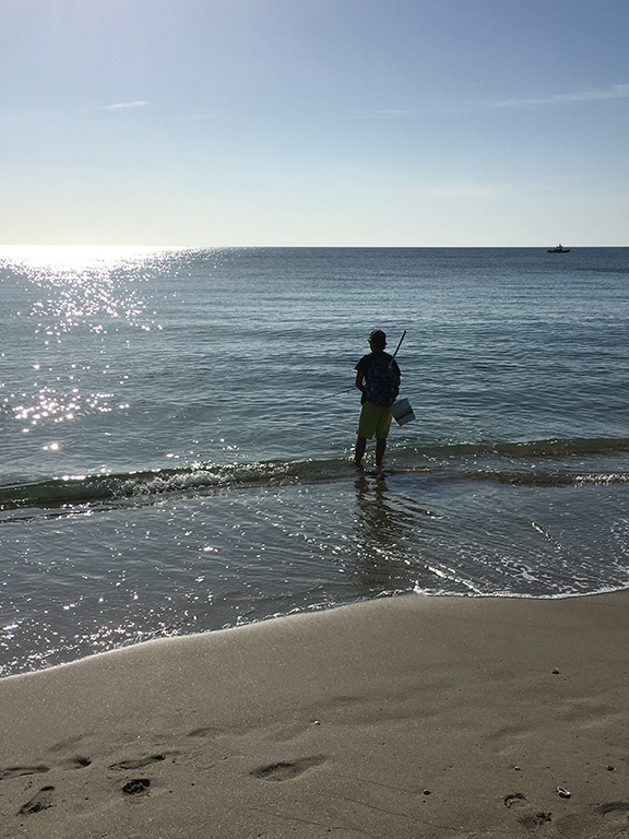 Fishing Bathtub Beach Florida Martin County