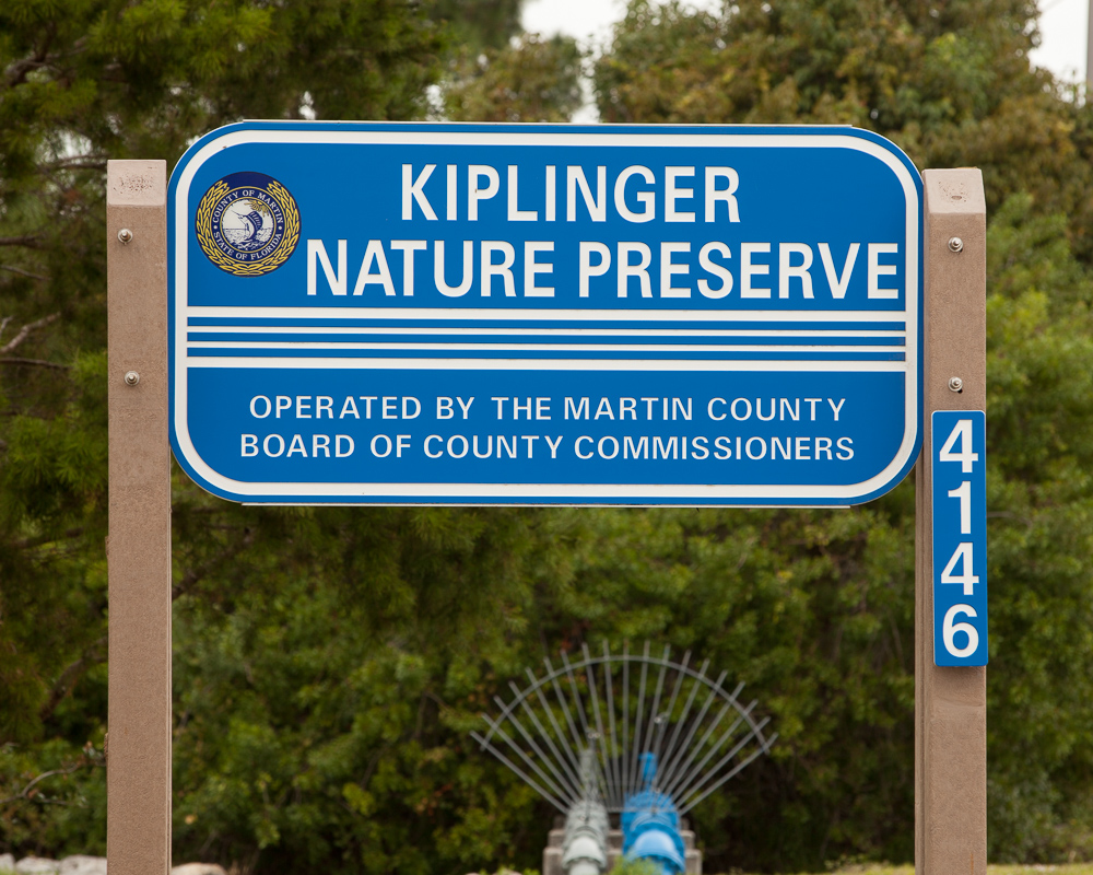 nature preserve sign