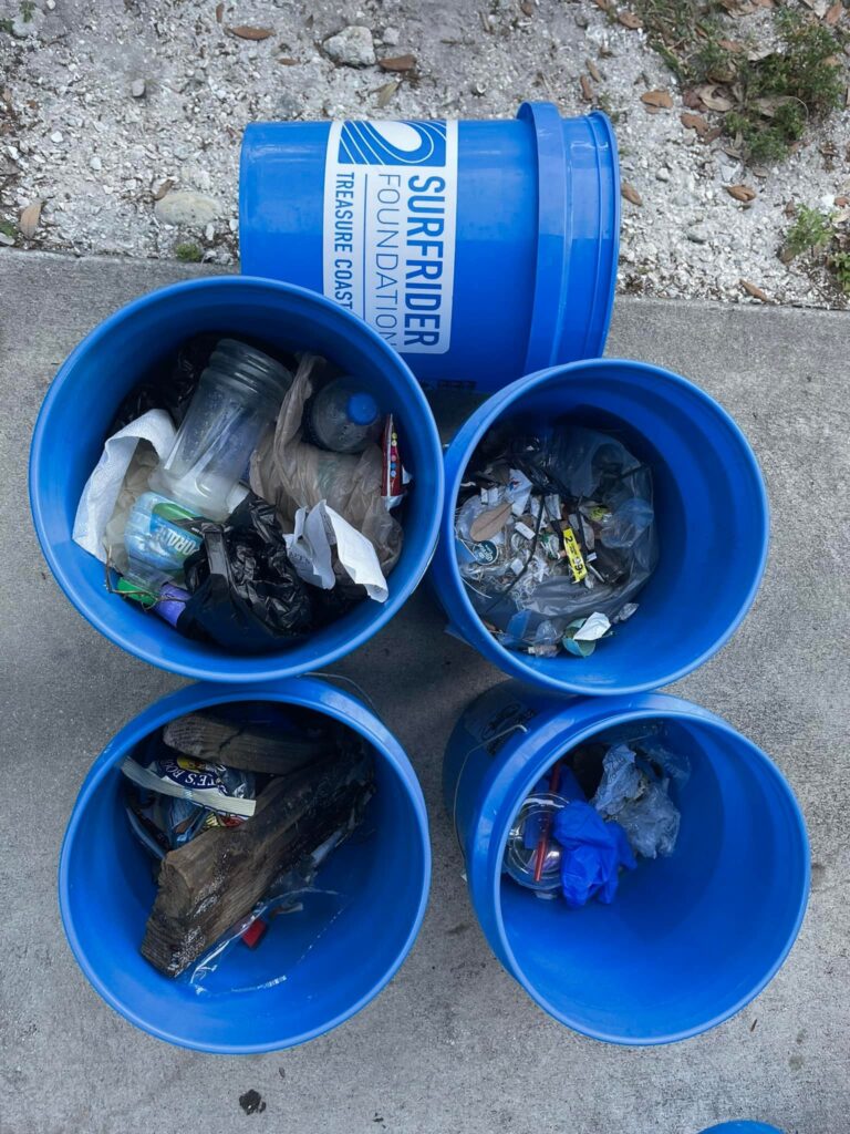 waste buckets